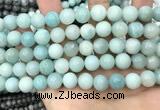 CAM1733 15.5 inches 10mm round amazonite gemstone beads