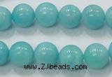 CAM309 15.5 inches 12mm round natural peru amazonite beads wholesale