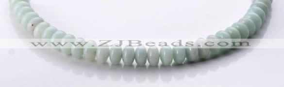 CAM34 rondelle natural amazonite 6*10mm gemstone beads Wholesale