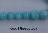 CAM372 15.5 inches 4mm - 10mm round mozambique amazonite beads