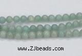 CAM400 15.5 inches 4mm round natural russian amazonite beads wholesale