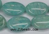 CAM409 15.5 inches 18*25mm oval natural russian amazonite beads