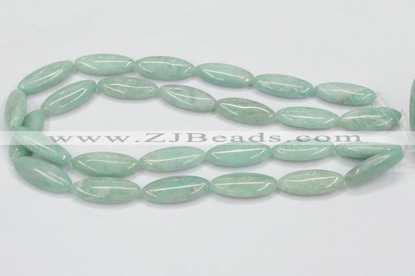 CAM410 15.5 inches 12*30mm horse eye natural russian amazonite beads