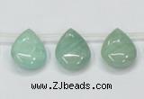 CAM416 15.5 inches 13*18mm flat teardrop natural russian amazonite beads