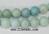 CAM601 15.5 inches 12mm round Chinese amazonite gemstone beads