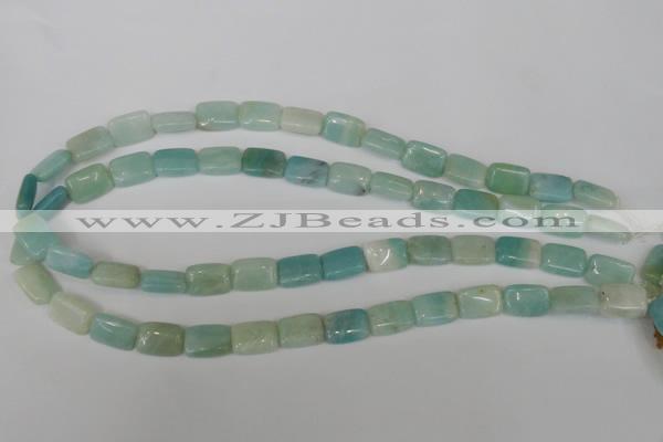 CAM629 15.5 inches 10*14mm rectangle Chinese amazonite gemstone beads