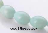 CAM64 10*14mm oval natural amazonite gemstone beads Wholesale