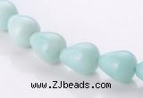 CAM66 8*10mm teardrop natural amazonite gemstone beads Wholesale