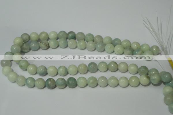 CAM704 15.5 inches 12mm round natural amazonite gemstone beads