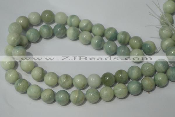 CAM705 15.5 inches 14mm round natural amazonite gemstone beads