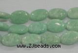 CAM858 15.5 inches 10*14mm oval natural Russian amazonite beads