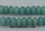 CAM910 15.5 inches 6*10mm rondelle amazonite gemstone beads wholesale