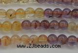 CAN101 15.5 inches 4mm round ametrine beads wholesale