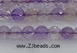CAN106 15.5 inches 4.5mm faceted round ametrine gemstone beads