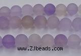 CAN200 15.5 inches 4mm round matte ametrine beads wholesale