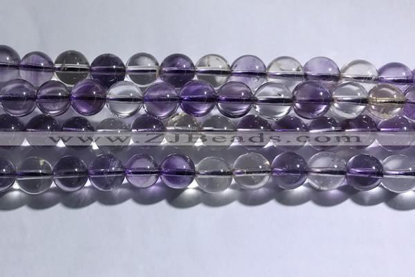 CAN215 15.5 inches 8mm round ametrine beads wholesale