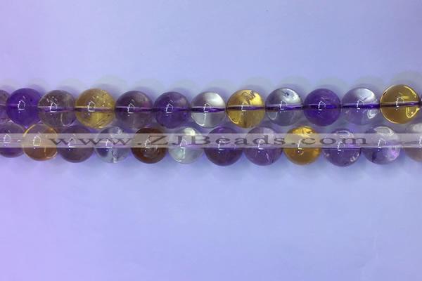 CAN222 15.5 inches 10mm round ametrine gemstone beads wholesale