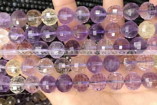 CAN255 15.5 inches 12mm pumpkin ametrine gemstone beads