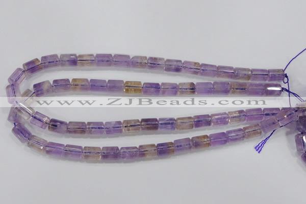 CAN27 15.5 inches 8*12mm column natural ametrine gemstone beads