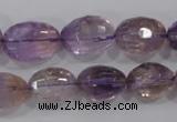 CAN28 15.5 inches 12*16mm faceted nugget natural ametrine beads