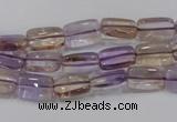 CAN37 15.5 inches 8*12mm rectangle natural ametrine gemstone beads