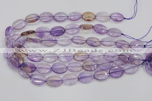 CAN50 15.5 inches 15*20mm oval natural ametrine gemstone beads