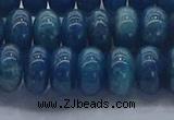 CAP371 15.5 inches 6*10mm rondelle apatite gemstone beads