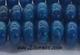 CAP372 15.5 inches 7*12mm rondelle apatite gemstone beads