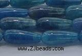 CAP376 15.5 inches 6*16mm teardrop apatite gemstone beads