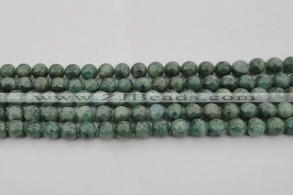 CAP501 15.5 inches 8mm round natual green apatite beads