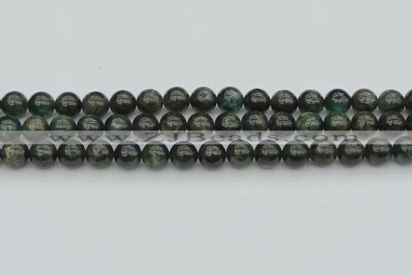 CAP513 15.5 inches 10mm round green apatite gemstone beads