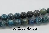 CAP53 15.5 inches 8mm round dyed apatite gemstone beads wholesale