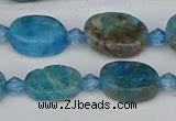 CAP550 15.5 inches 8*12mm oval apatite gemstone beads