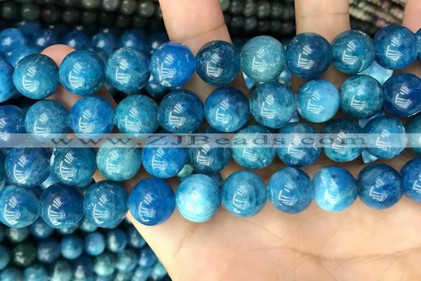 CAP654 15.5 inches 12mm round natural apatite beads wholesale