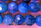 CAP658 15.5 inches 6mm faceted round apatite gemstone beads