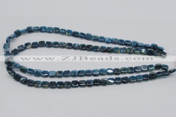 CAP70 15.5 inches 8*8mm square dyed apatite gemstone beads wholesale