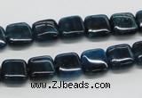 CAP71 15.5 inches 10*10mm square dyed apatite gemstone beads wholesale