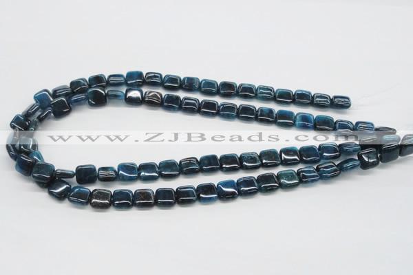 CAP71 15.5 inches 10*10mm square dyed apatite gemstone beads wholesale