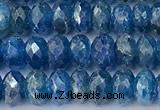 CAP747 15 inches 4*6mm faceted rondelle apatite beads