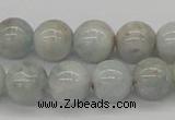CAQ106 15.5 inches 16mm round AB grade natural aquamarine beads