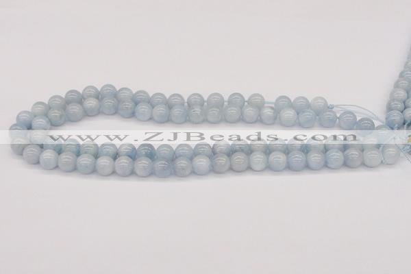 CAQ115 15.5 inches 6mm round AA grade natural aquamarine beads