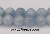 CAQ117 15.5 inches 10mm round AA grade natural aquamarine beads