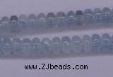 CAQ137 15.5 inches 3*5mm rondelle natural aquamarine beads