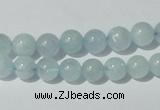 CAQ201 15.5 inches 8mm round natural aquamarine beads wholesale