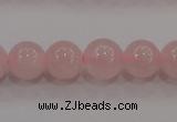 CAQ480 15.5 inches 4mm round natural pink aquamarine beads