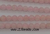 CAQ481 15.5 inches 6mm round natural pink aquamarine beads