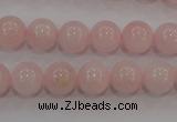 CAQ483 15.5 inches 10mm round natural pink aquamarine beads