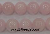 CAQ485 15.5 inches 14mm round natural pink aquamarine beads