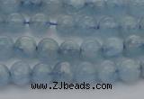 CAQ518 15.5 inches 6mm round AA grade natural aquamarine beads