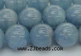 CAQ521 15.5 inches 10mm round AA grade natural aquamarine beads